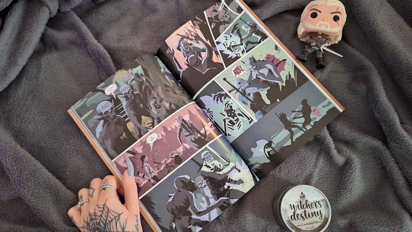 Komiks Zaklínač Blednoucí vzpomínky ukázka